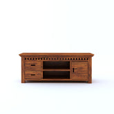 Amer Solid Sheesham Wood TV Unit (Natural Finish)